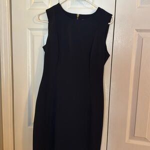 Calvin Klein navy blue dress
